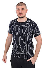 Футболка чоловіча Calvin Klein 23-Y-8111 темно-синя S, фото 4
