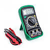 Мультиметр цифровий вимірювач напруги MZ MAS830L 7945 Green, фото 3