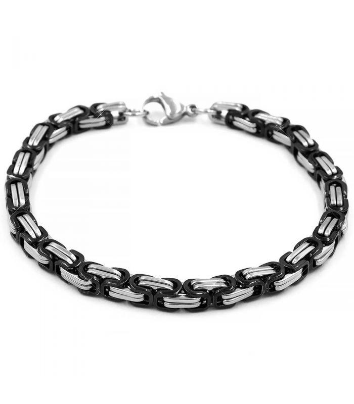 Браслет Stainless Steel "Візантійське плетіння" 0,6*22 см 424141(1), фото 1