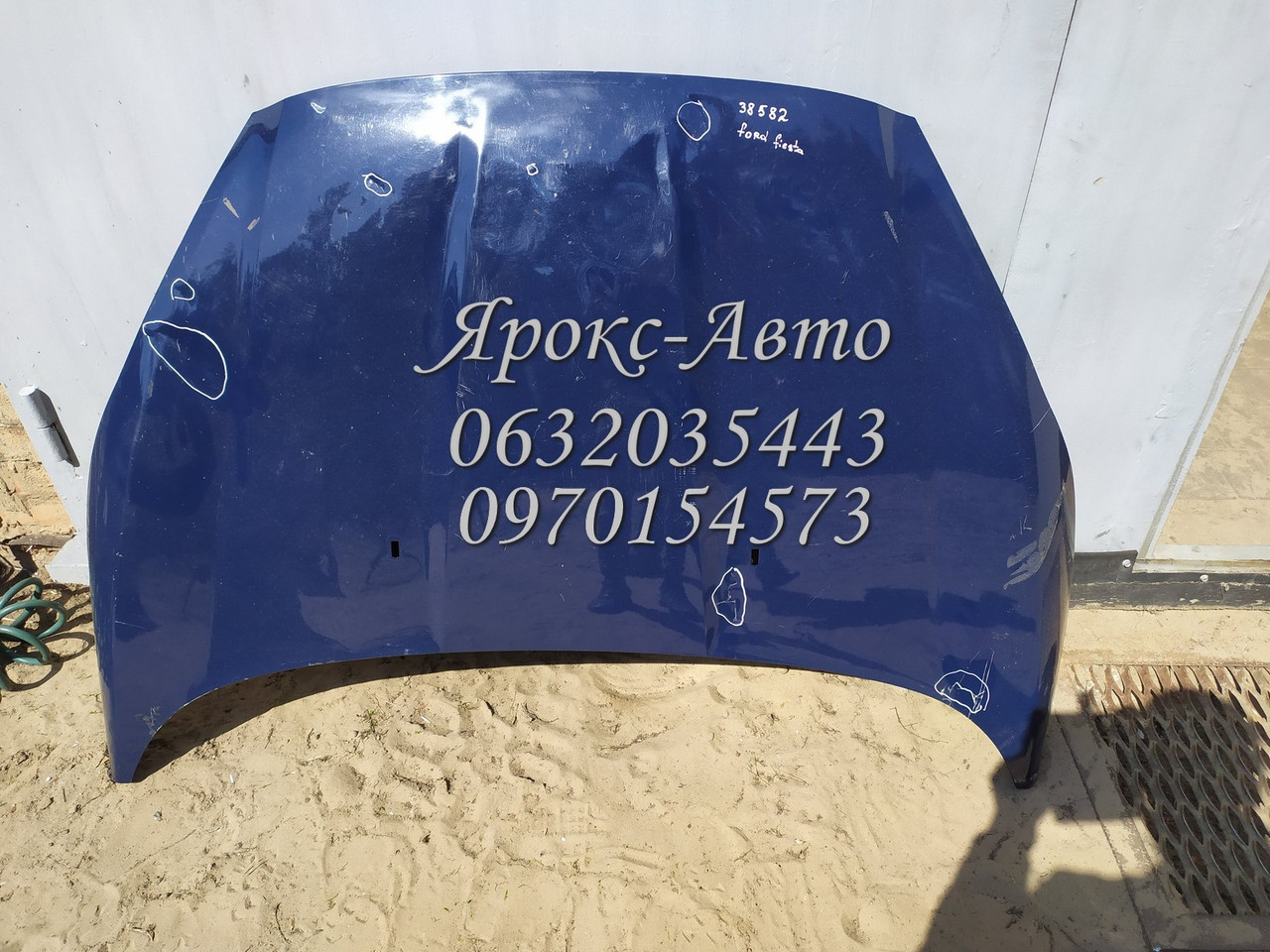 Капот FORD FIESTA MK7 2013 рестайлінг 000038582, фото 1