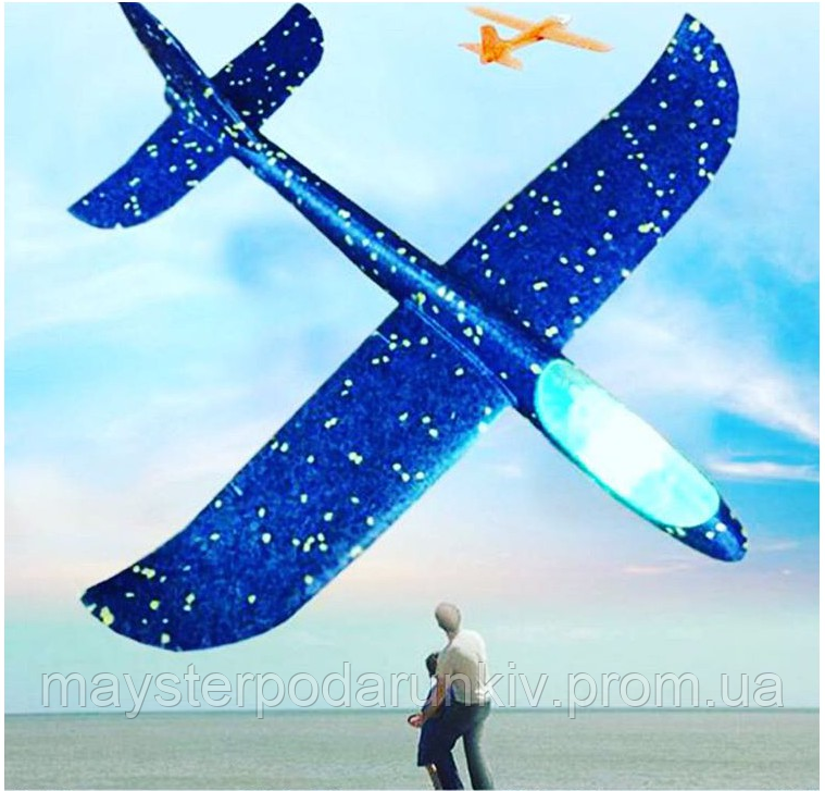 Дитячий літак-планер з LED-підсвіткою