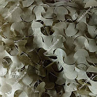 Сетка маскировочная серия Basic на сети пещанка светлая олива (хаки) грязный песок 3*6м