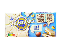 Шоколад Studentska (White) Білий 170г