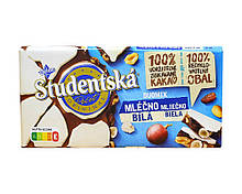 Шоколад Studentska Молочно-біла 170г/16шт