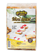 Міні-тости/грінки цільнозернові Gielle Mimi Toast, 90 г (5601560113114)