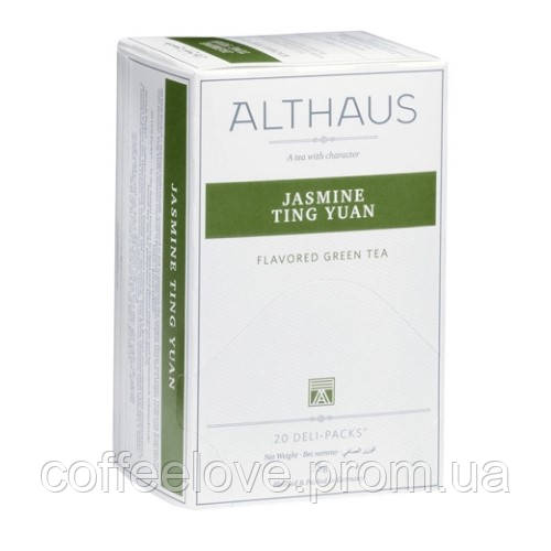 Купить Чай Althaus Жасмин Тінг Юань Jasmine Ting Yuan 20x1.75g, цена ...