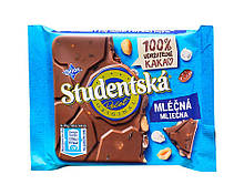 Шоколад Studentska молочний 90г/14 шт