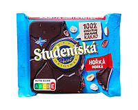 Шоколад черный с арахисом, изюмом и желейными конфетами Studentska Horka, 90 г (8593893776838)