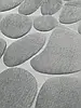 Килимок у ванну 60*40 см. Сірий, стильний, антиковзний, водопоглинальний, фото 2
