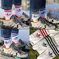 Чоловічі шкарпетки Happy and Smile високі Adidas, 3 пари/41-45р.