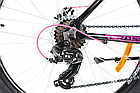 Велосипед гірський Crosser Girl XC-100 26" рама 16.9" Чорно-рожевий, фото 4