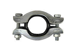 Хомут глушника діаметр (d-40 мм) 2108, 2109, 21099, 2110-2115 з болтами в зборі (кільце метал)