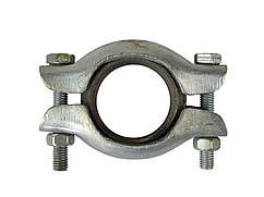 Хомут глушника (d-40 мм) 2108, 2109, 21099, 2110-2115 з болтами в зборі (кільце металокераміка)
