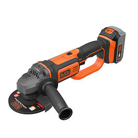 Шліфмашина кутова — болгарка акумуляторна BLACK+DECKER BCG720M1