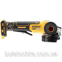 Шліфмашина кутова - болгарка акумуляторна безщіткова DeWALT DCG406N, фото 4