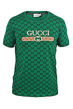 Футболка чоловіча Gucci 24-Y-249411 зелена L