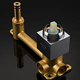 Змішувач для умивальника GAPPO G1007-2, хром, фото 3