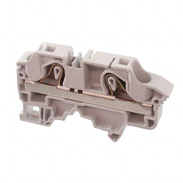 Клема пружинна АВВ ZK10 сіра 10мм2 57А 1000B ширина 10мм (1SNK710010R0000)