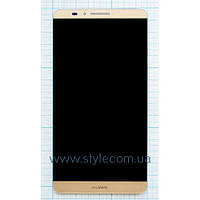 Дисплей (LCD) для Huawei Mate 7 MT7-L09 с тачскрином gold High Quality