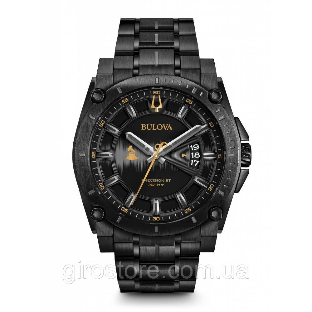 Bulova Precisionist 98B295 спеціальна серія Grammy, частота коливань 262 кГц, сапфір, 300 м водозахисту, фото 1