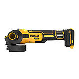 Шліфмашина кутова - болгарка акумуляторна безщіткова DeWALT DCG409VSN, фото 4
