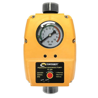 Автоматика Optima PC59 N (c захистом сухого ходу та регульованим діапазоном тиску)