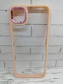 Чохол для Xiaomi Redmi 9C накладка бампер протиударний Silicone Cover Рожевий