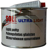 Шпаклевка универсальная 1.5 кг SOLL Ultra Light (мягкая, белая) Техно Плюс арт.Т1098