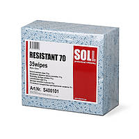 Салфетка для удаления силикона 32 х 36 см SOLL Resistant 70 (в упак. 35 шт.) Техно Плюс арт.Т1305