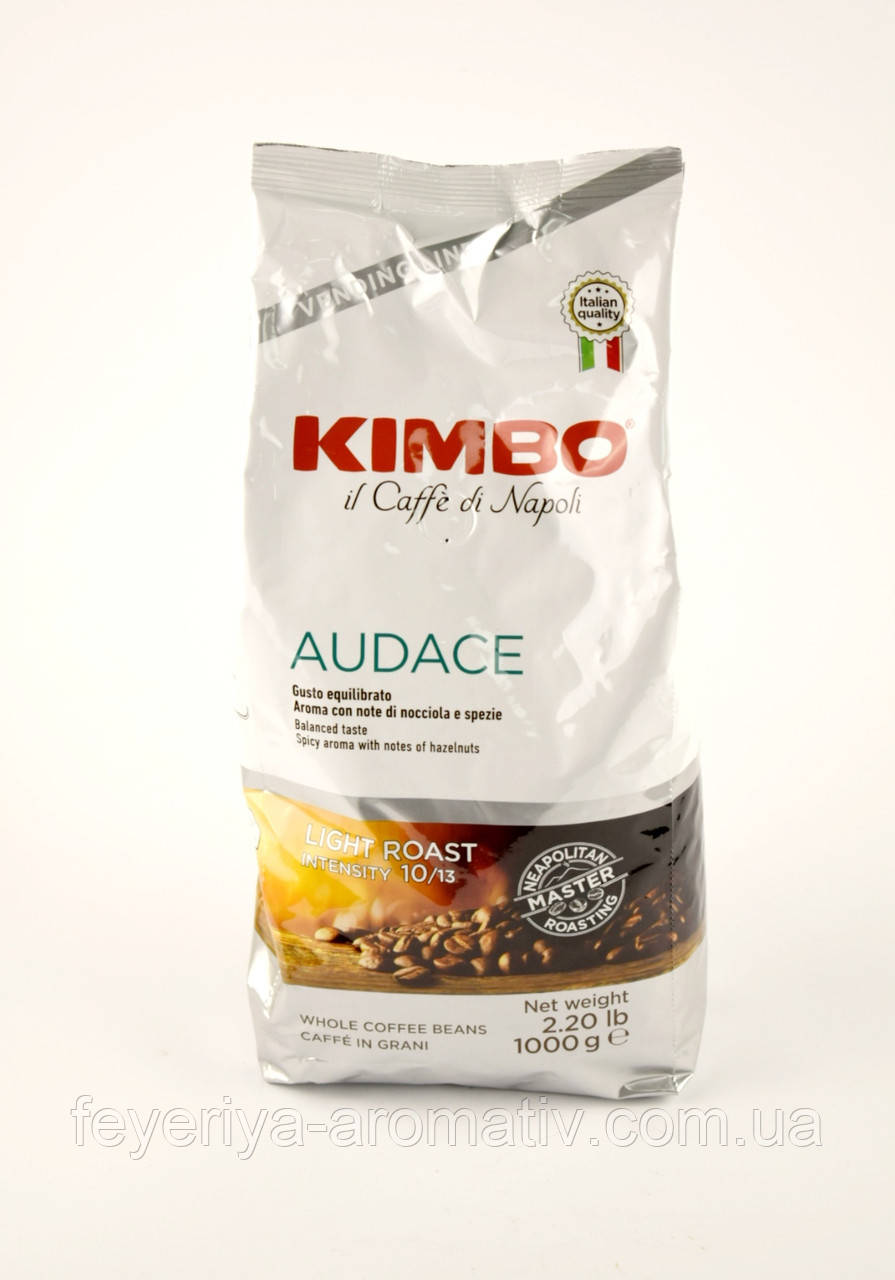 Кава у зернах Kimbo Audace 1 кг Італія, фото 1