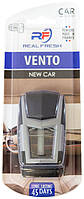Ароматизатор Real Fresh Vento New Car (Новая Машина) 8 мл динамик с флаконом на дефлектор Техно Плюс арт.Т2201