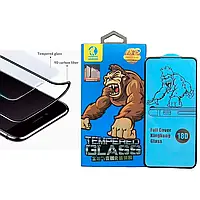 Защитное стекло с силиконовыми бортиками для Iphone X/XS/11 Pro защитное стекло King Kong айфон х