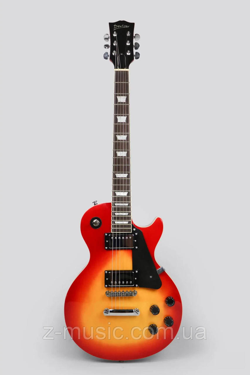 Електрогітара Deviser Les Paul L-G9 СS (кабель, ключи), фото 1
