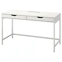 ALEX Рабочий стол, белый, 132x58 см