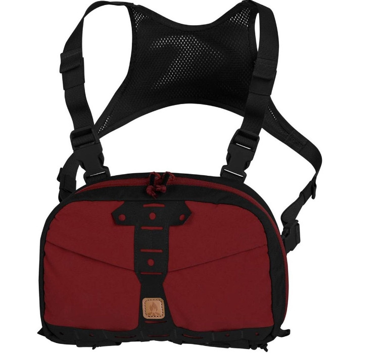 Сумка рюкзак нагрудна Helikon-Tex Chest Pack Numbat Crimson Sky/Black TB-NMB-CD-8301A