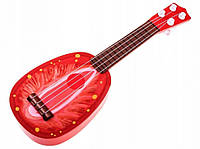 Гитара игрушечная Fan Wingda Toys 819-20, 35 см (Клубника) - Vida-Shop