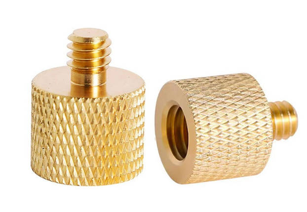 Адаптер-перехідник з різьби 3/8" Male (тато) на 1/4" Female (мама) (LS083), фото 1