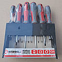 Набір викруток 18 од (SL2.5*50 мм, SL3.0*50 мм, SL5.0*75 мм, SL6.0*38 мм, INTERTOOL VT-3350, фото 2