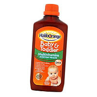 Мультивитамины для детей Haliborange Babys Toddler Liquid 250мл апельсин