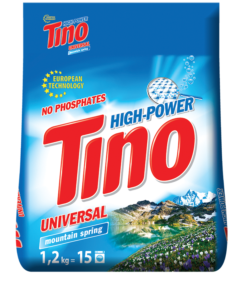 Пральний порошок TM Tino High Power універсальний 1200 г