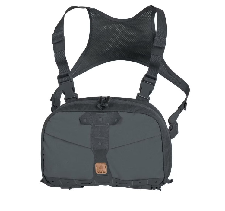 Сумка рюкзак нагрудна Helikon-Tex Chest Pack Numbat Shadow Grey TB-NMB-CD-35