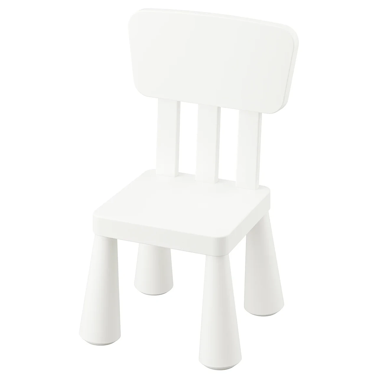 MAMMUT Детский стул, для дома/сада/белый - фото 1 - id-p1816862630