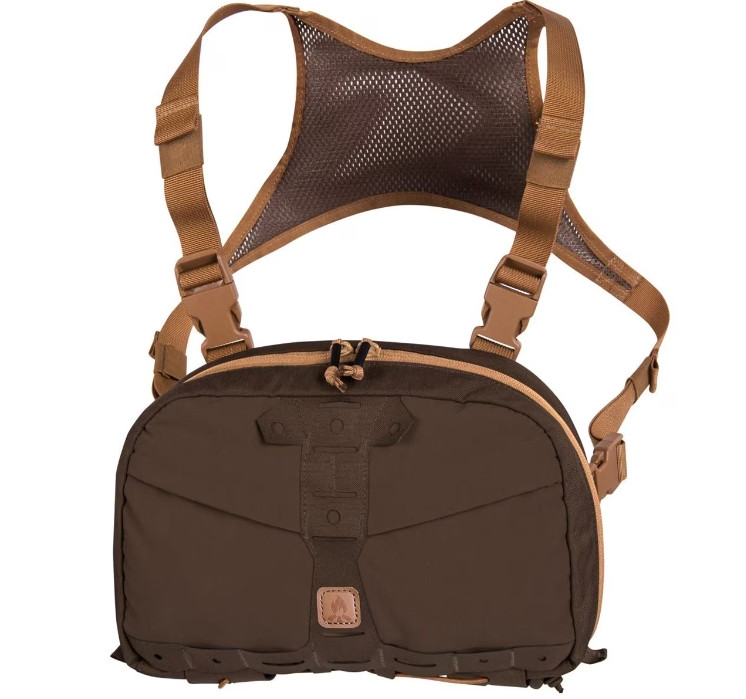 Сумка рюкзак нагрудна Helikon-Tex Chest Pack Numbat Earth Brown/Clay TB-NMB-CD-0A0BB