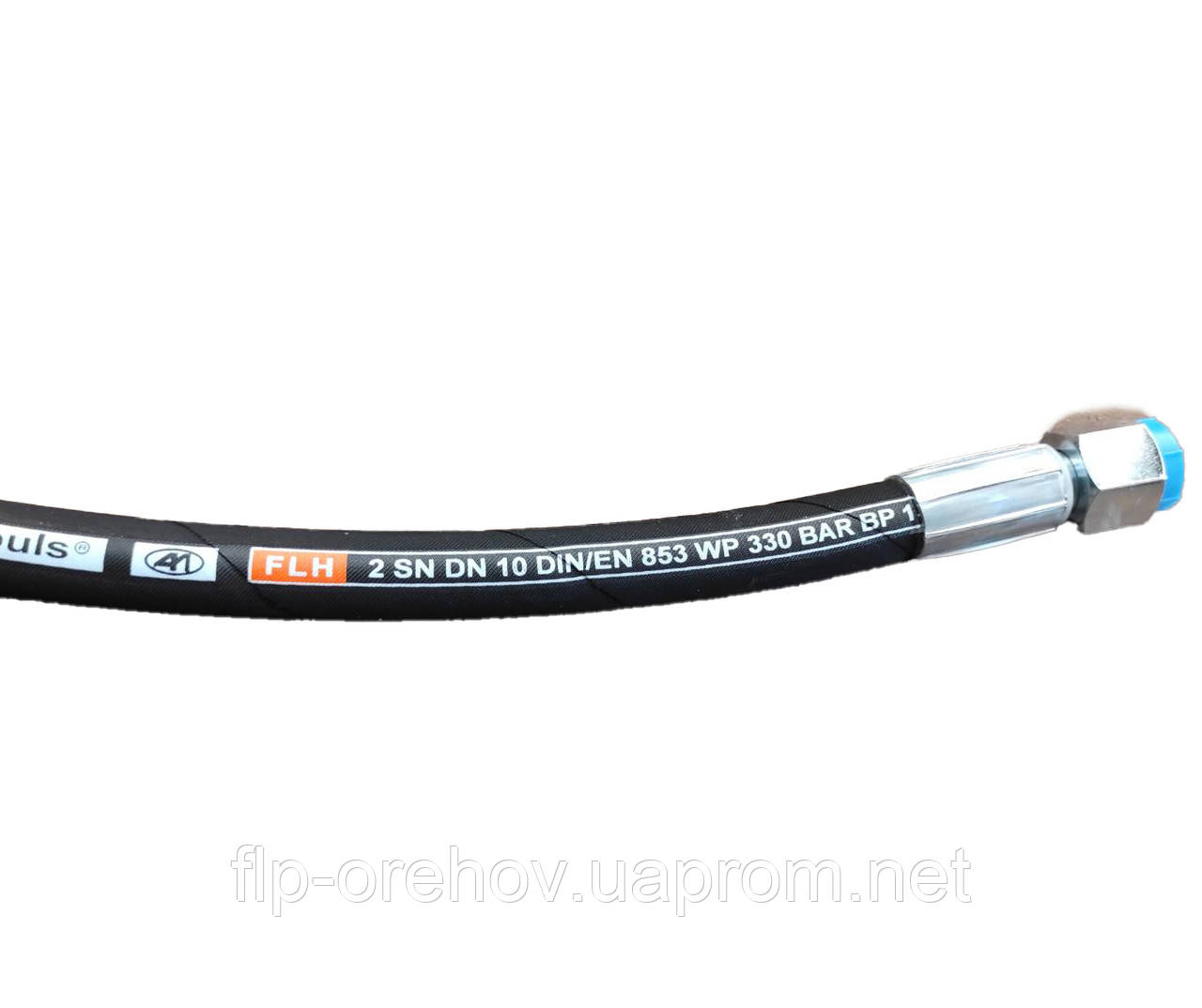 Рукав РВД rайка.24 L=1,0 (2SN DN10) Євро WP330/BP1320 bar