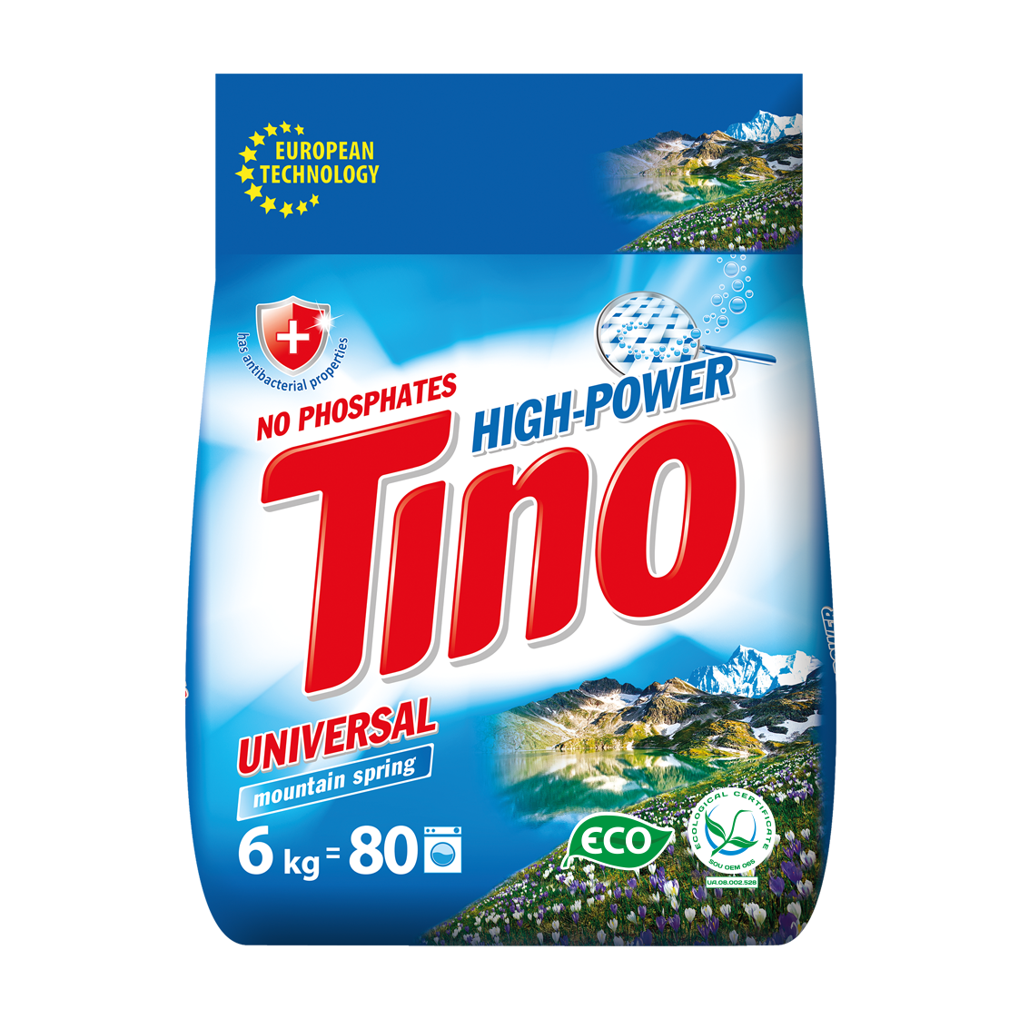 Пральний порошок TM Tino High Power універсальний 6 кг