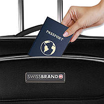 Валіза Swissbrand Austria (L) Black (SWB_LEAUS001L), фото 4