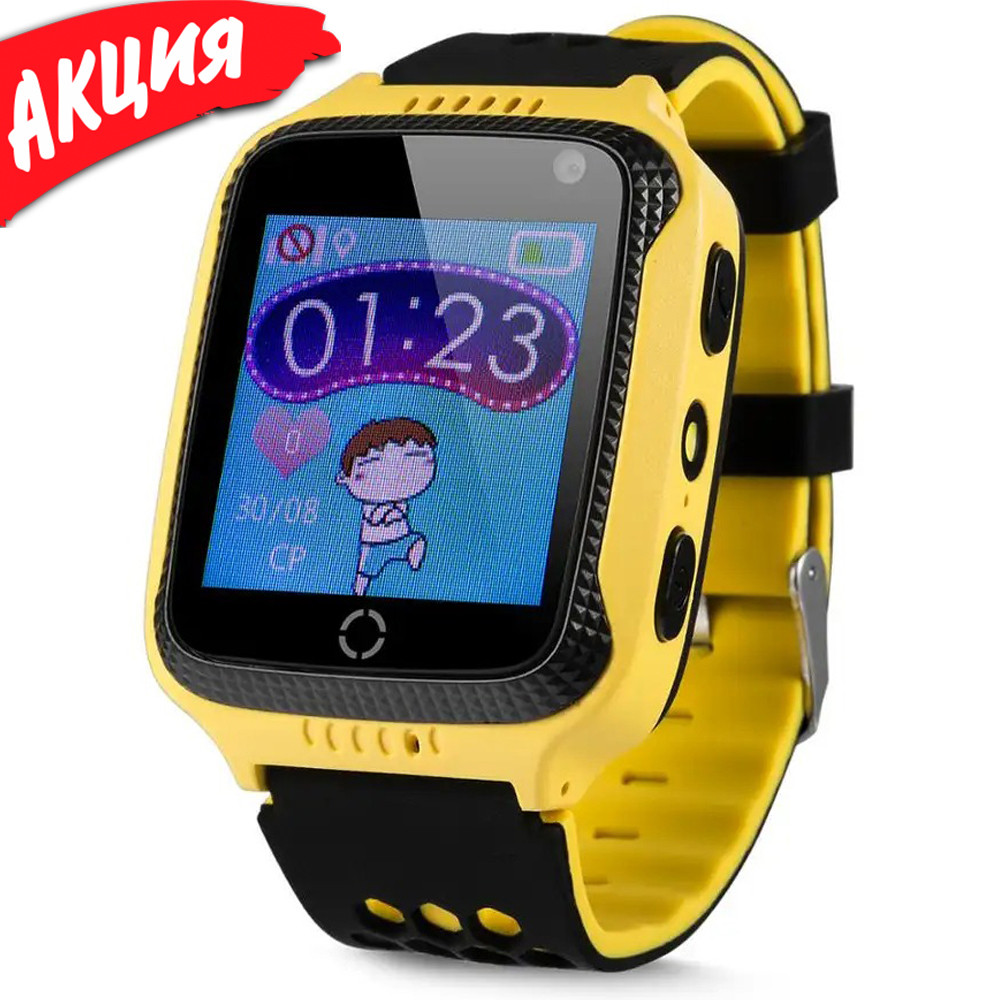 Дитячий розумний смарт годинник телефон Smart baby watch Q529 GPS з ...