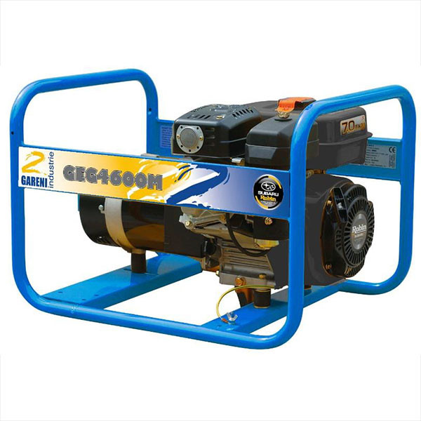 Генератор бензиновий 3.5 KVA GEG4600M - «2Gareni» Франція, 230v - 50Hz.