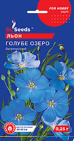 Льон Блакитне Озеро насіння (0,25 г), For Hobby, TM GL Seeds