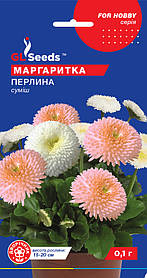 Маргаритка Перлина насіння (0,1 г), For Hobby, TM GL Seeds